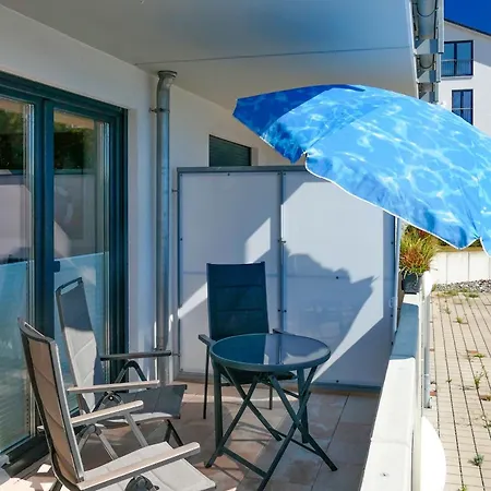 아파트 Ferienwohnung Lachmoewe *