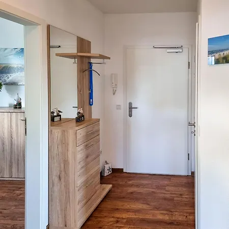 아파트 Ferienwohnung Lachmoewe